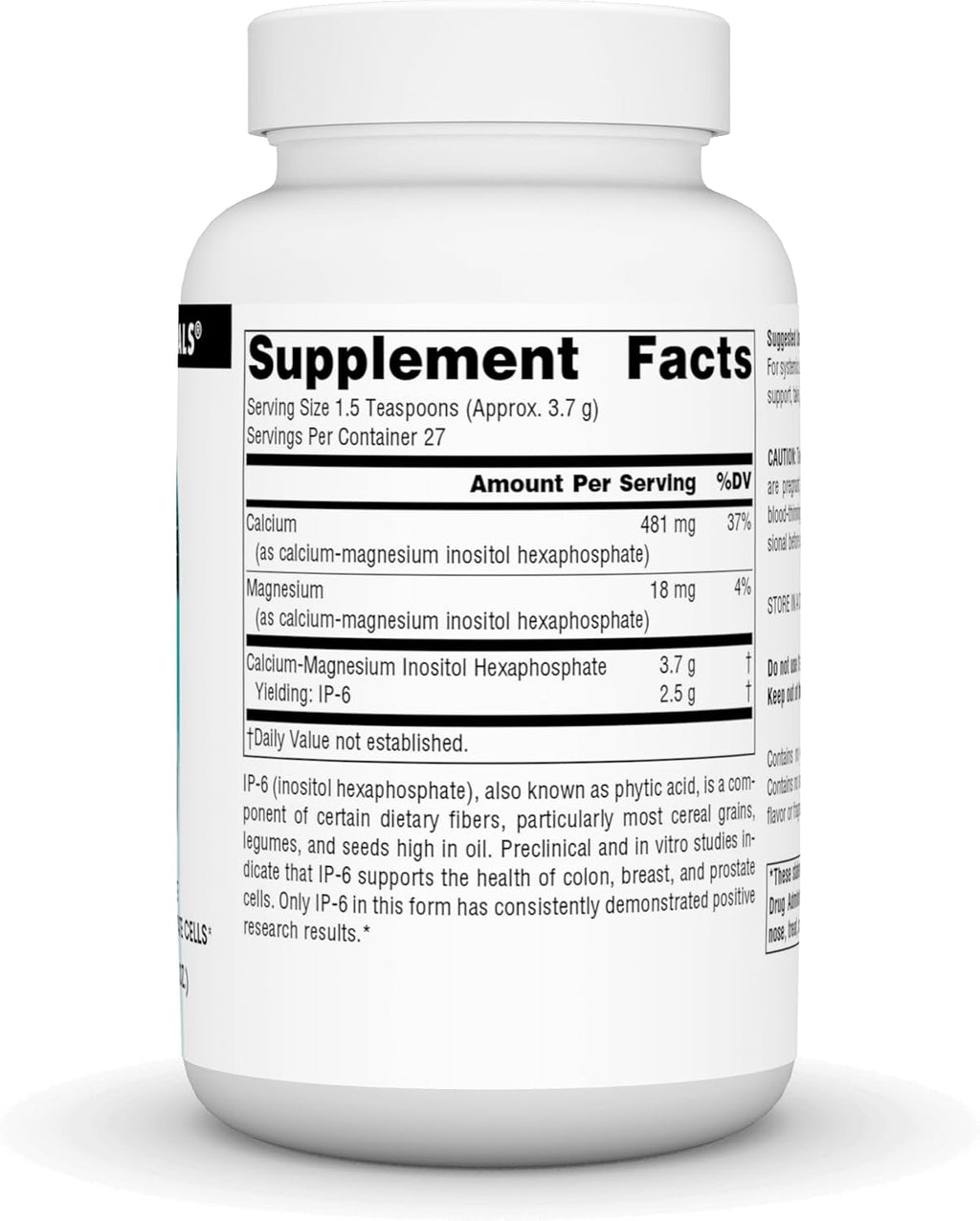 Source Naturals Inositol Hexafosfato IP-6 en Polvo, 100 g