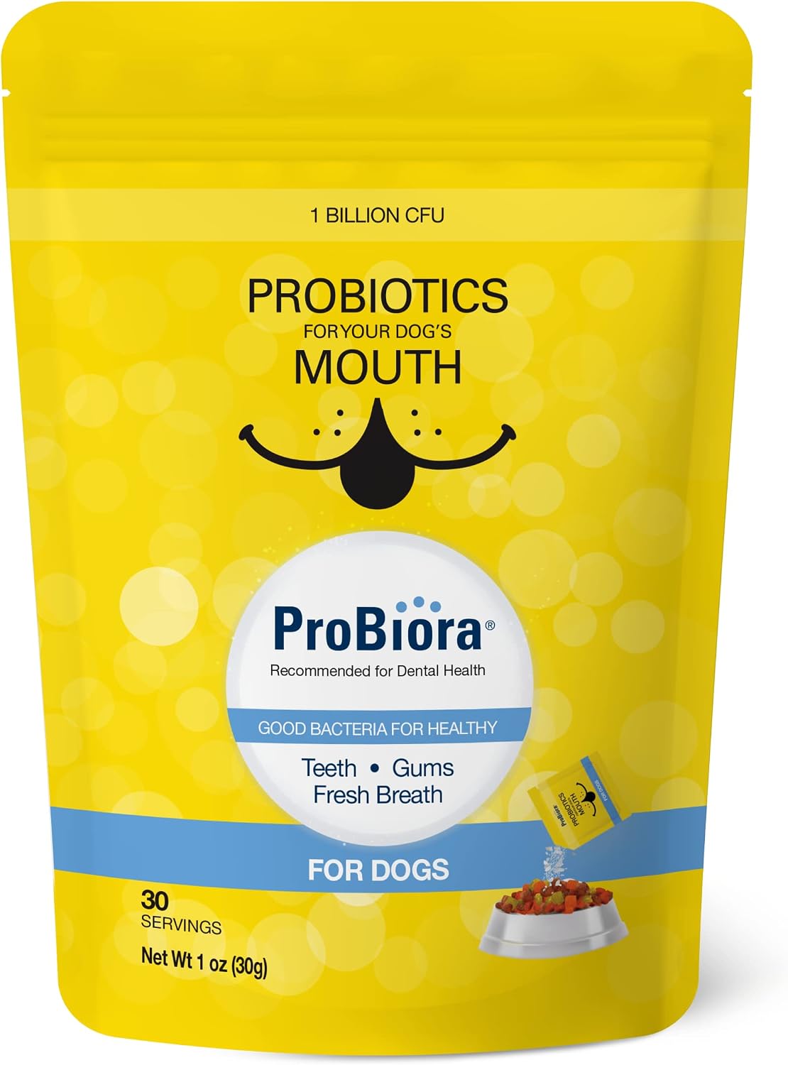 ProBiora for Dogs | Probiótico Oral para Perros | 30 Dosis