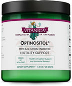 Vitanica Optinositol – Polvo de Myo-Inositol y D-Chiro Inositol 4100 mg, 30 Días