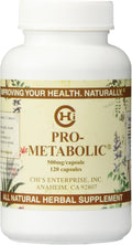 Chis Enterprise Pro-Metabólico - 500mg, 120 cápsulas