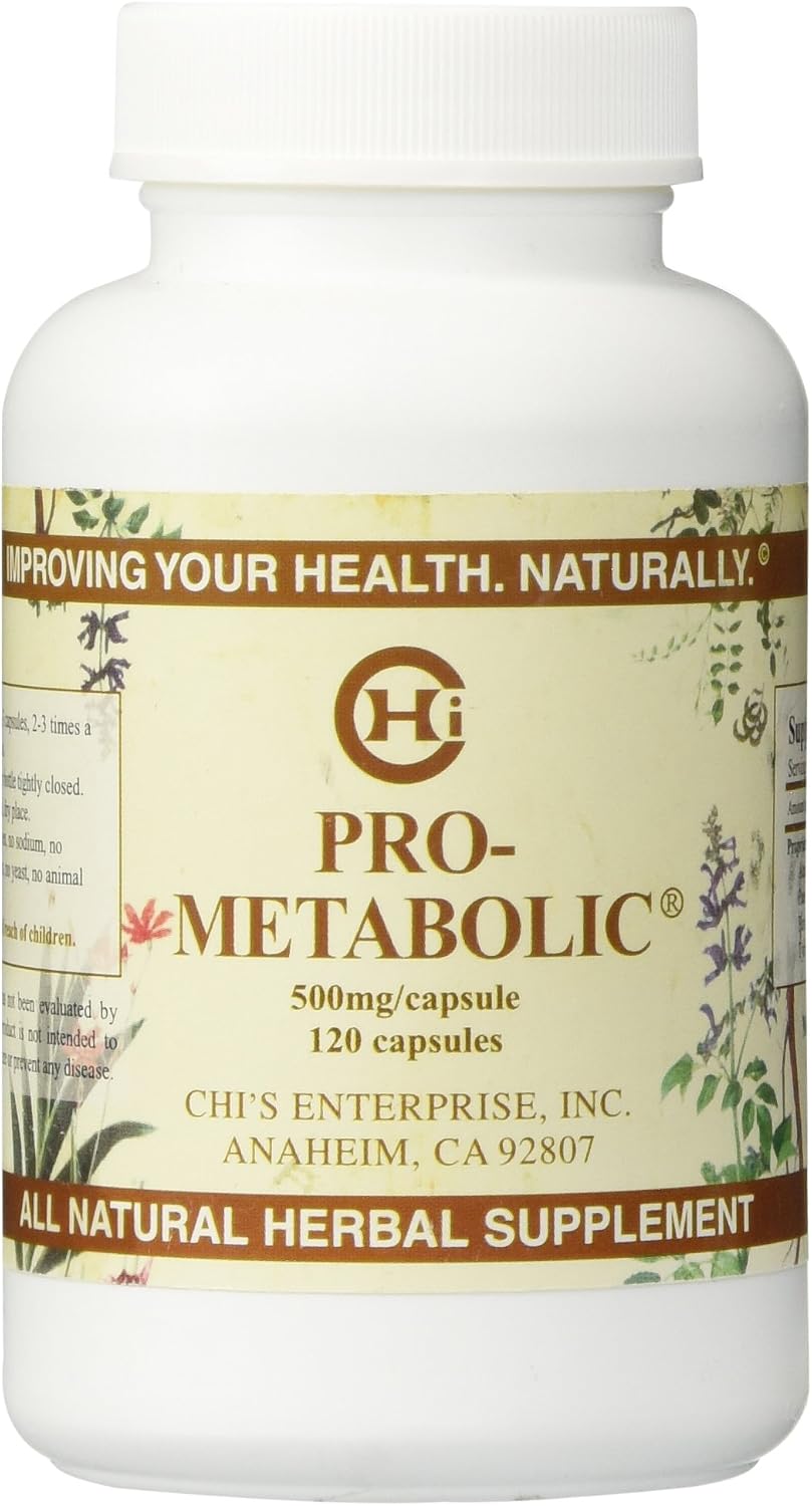 Chis Enterprise Pro-Metabólico - 500mg, 120 cápsulas