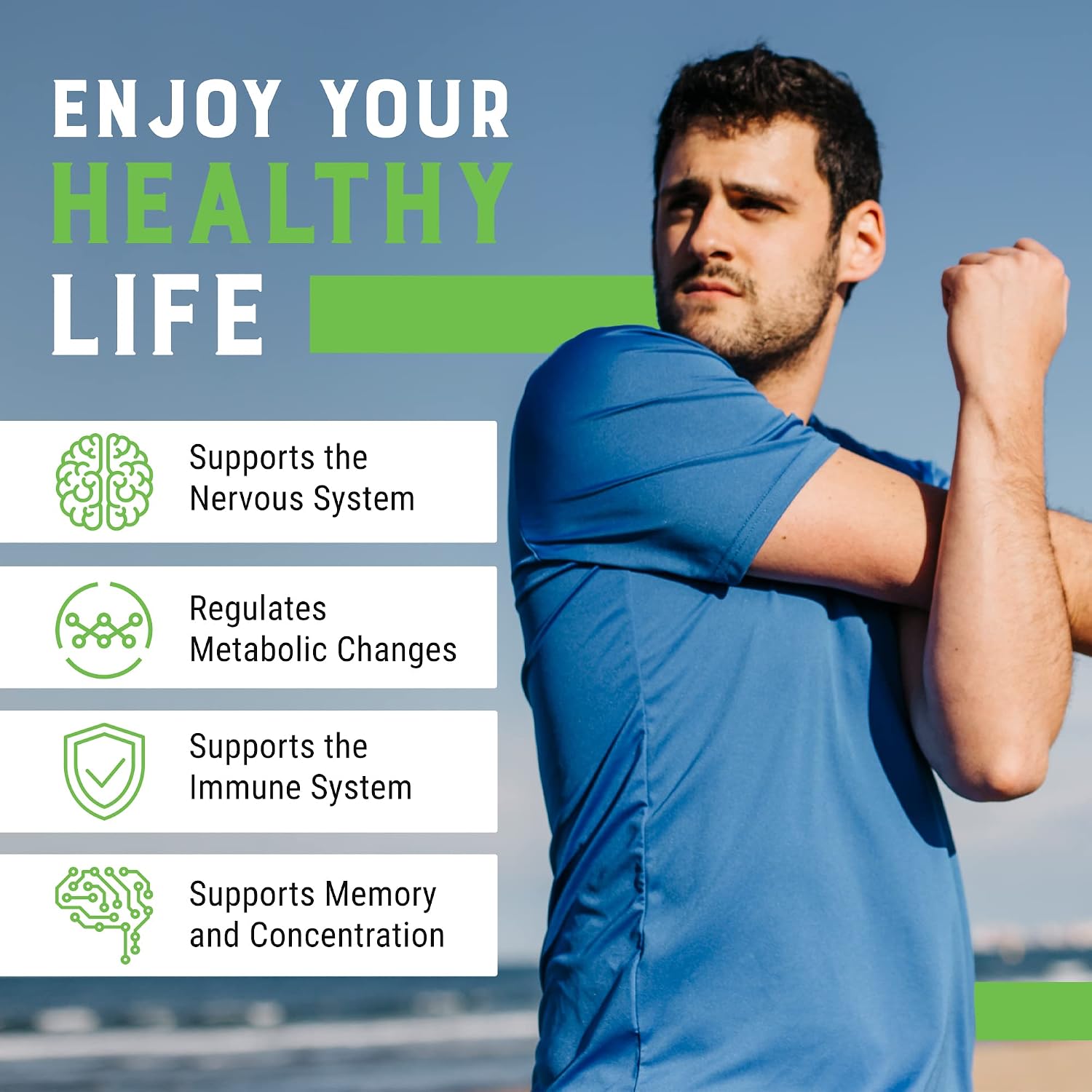 CHEERS Complejo B | 113,5 mg de Vitaminas B (B1, B2, B3, B6, B12) + Inositol y Colina | DRcaps® Plus | 60 Cápsulas Veganas