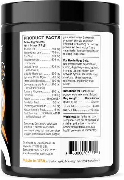Stage 2: Multivitamínico Adulto para Perros | Control de Peso, Salud Digestiva y Articulaciones, Natural - Aprobado por – Image 2
