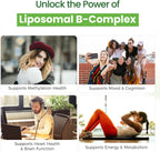 Complejo B Liposomal con B12 Metilada y 5-MTHF - 90 Cápsulas (3 Meses)