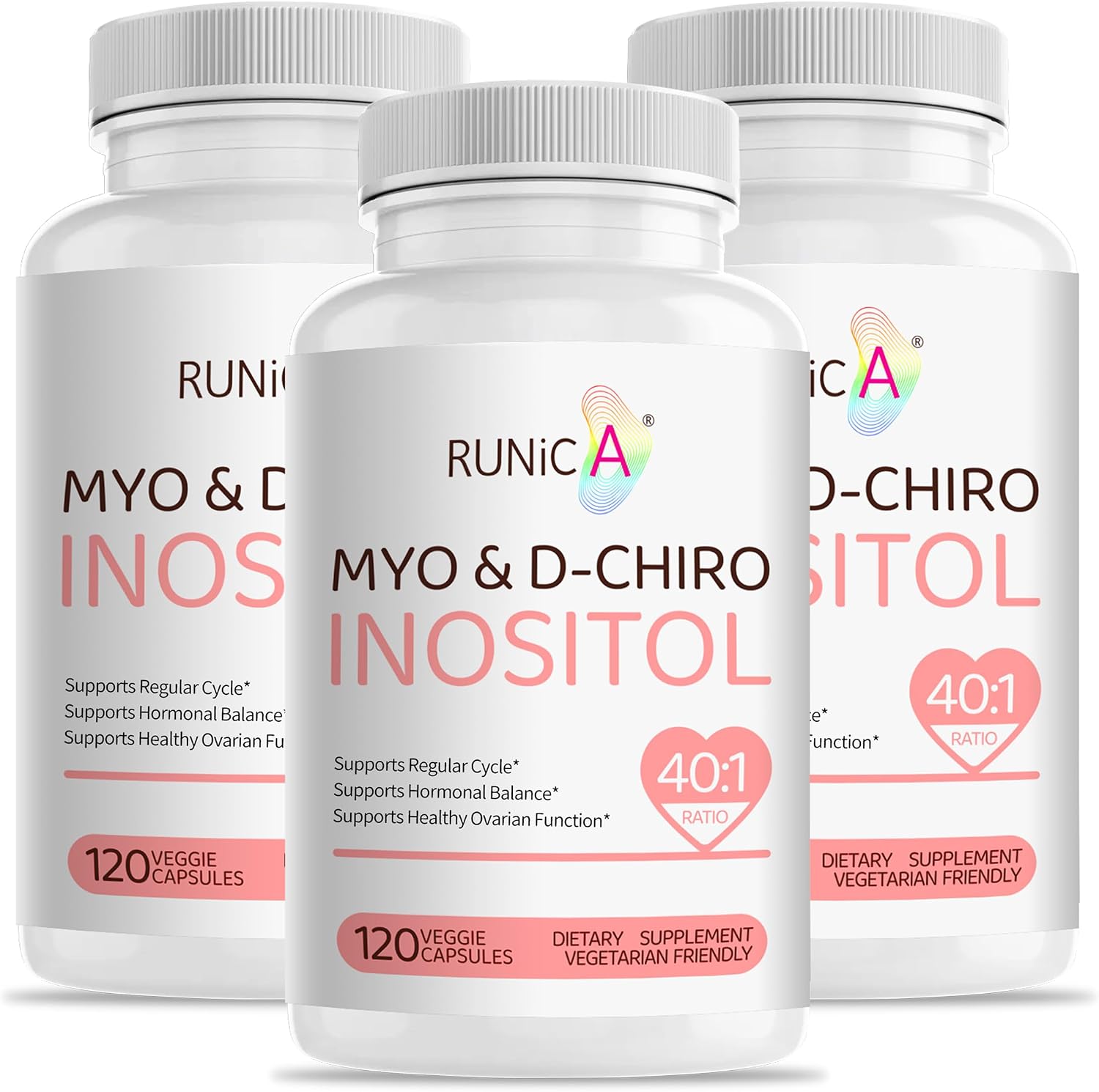 RUNICA Myo-Inositol & D-Chiro Inositol (40:1) - 360 Cápsulas