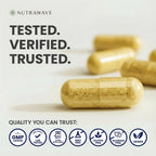Nutra Wave Super B Complex, Complejo B de Alta Potencia con Colina y Mio-Inositol, 60 Cápsulas