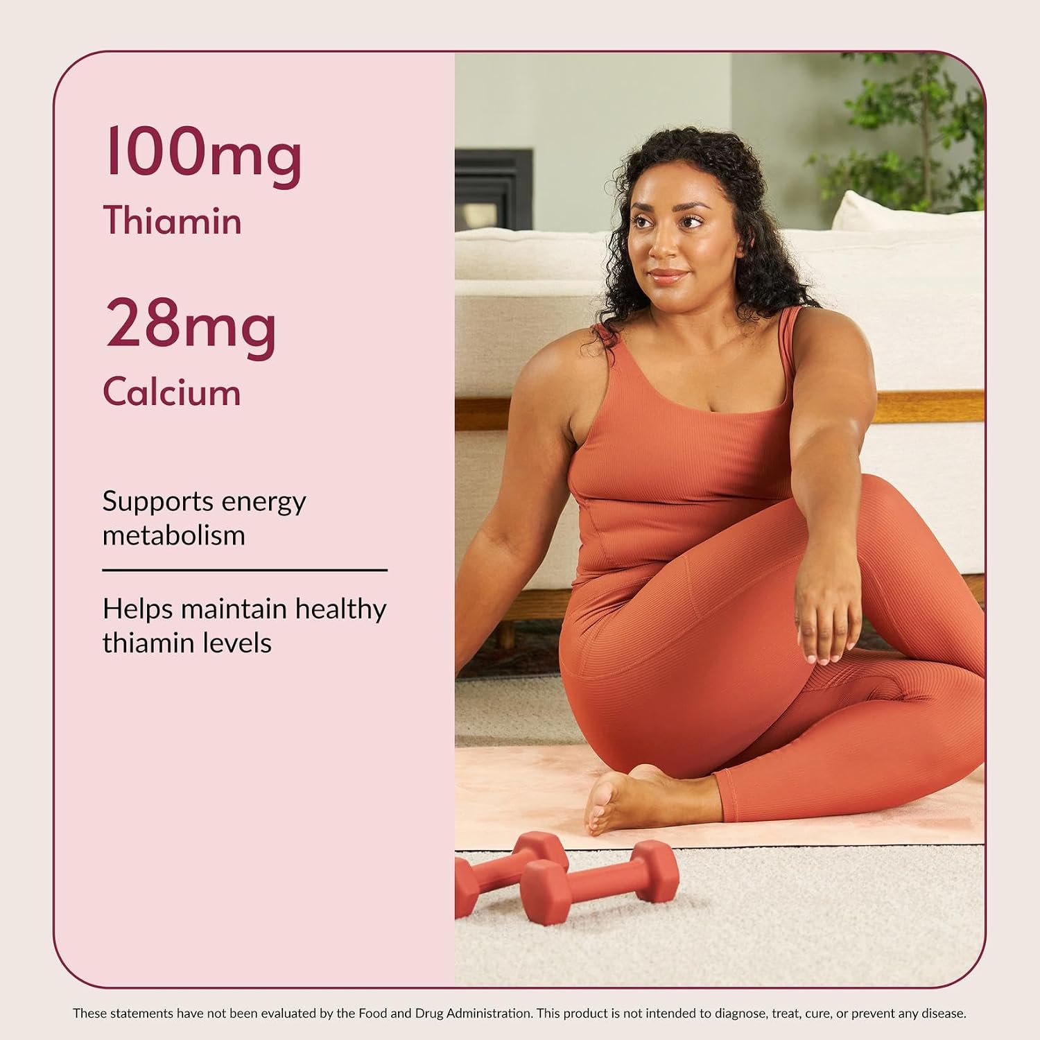Bariatric Advantage Vitamina B1 Tiamina - 100 mg Mononitrato de Tiamina - Cápsulas de Fácil Digestión - 90 unidades