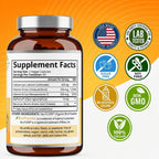 Purity Labs Vitamina D3 + K2 10000 IU, 200 mcg K2 MK-7 con Bioperine, 120 Cápsulas