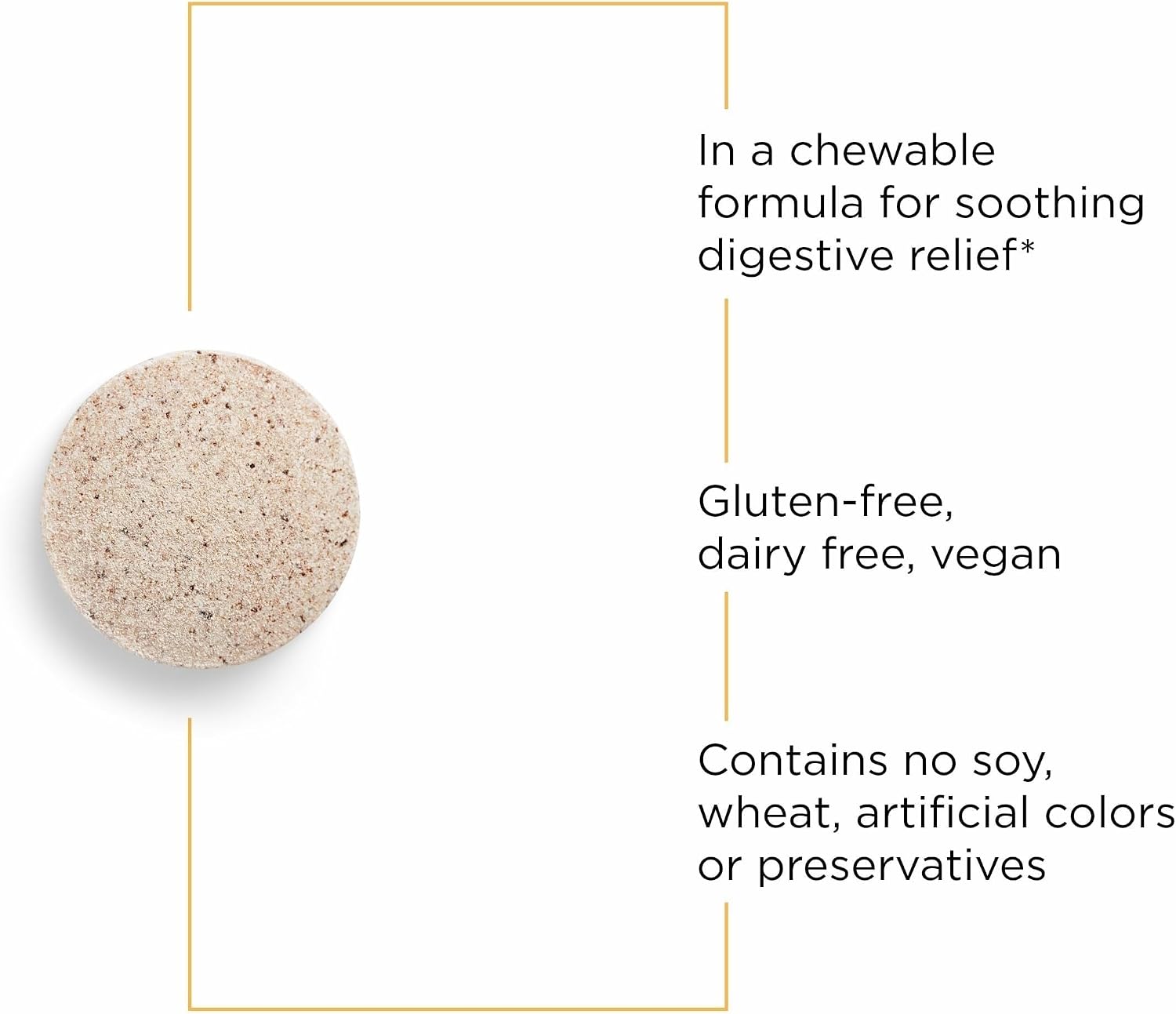 Integrative Therapeutics Rhizinate - Suplemento Digestivo con DGL - 100 Comprimidos Masticables