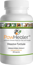 PawHealer Dissolve Herbal Formula - 200 Cápsulas