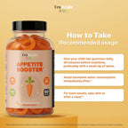 TruHeight Kids Gummies para Estimular el Apetito (Naranja, 2+ años)