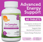 Zahler Complejo B - Vitaminas B1 B2 B3 B5 B6 B7 B9 B12 - Sistema de Liberación Avanzada en 2 Etapas - Sin Gluten Kosher No OGM (60 Comprimidos)