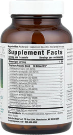 INNATE Response Formulas Flora 50-14 Clinical Strength, Probiótico de 50 Mil Millones UFC, Salud Digestiva e Inmunológica, 60 Cápsulas