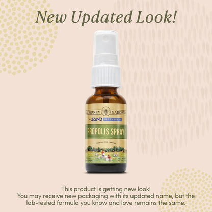 Honey Gardens Spray de Propóleo de Abeja con Miel Cruda de Apiterapia, Raíz de Regaliz y Usnea | 50 Dosis | 30 ml – Image 2