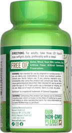 Nature's Truth Brain Up Cápsulas Blandas | 60 uds | con L-Teanina, Bacopa, B-12 y MCT