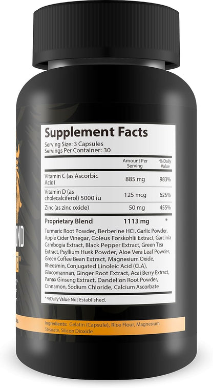 Max Alpha X10ND Ultra Prostate - Apoyo Prostático para Hombres con Vitamina D, Ginseng, Té Verde y Zinc