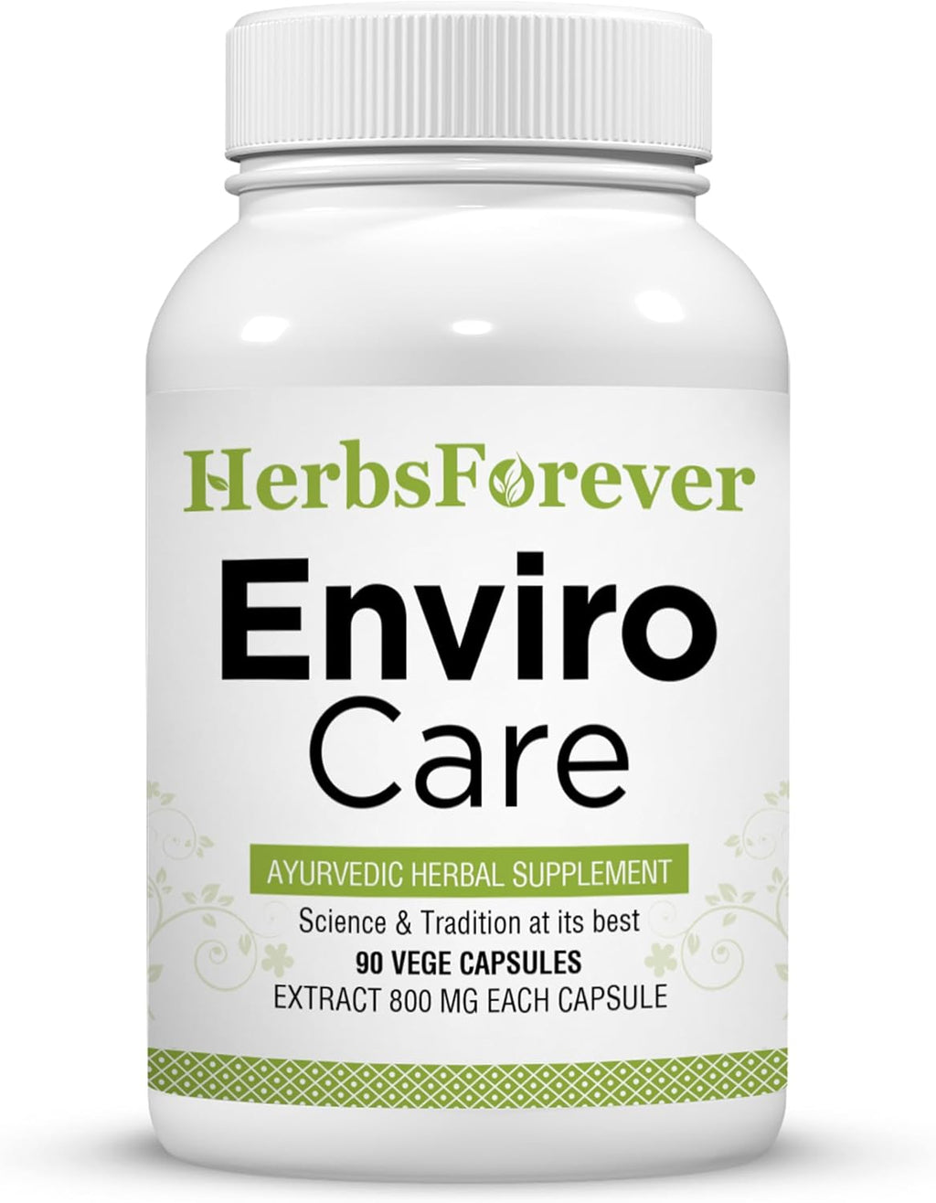 Enviro Care Cápsulas Ayurvédicas para Viajes - 90 Cápsulas Vegetales de 800 mg