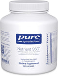 Pure Encapsulations Nutrient 950 Sin Cobre, Hierro y Yodo - 180 Cápsulas