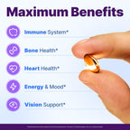 InnovixLabs Vitamina D3 K2 - 5000 UI + 600 mcg K2 MK4 y MK7, 60 Cápsulas Blandas