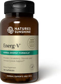 Nature's Sunshine Energ-V - Herbal Blend to Support Energy Levels (100 Capsules)
