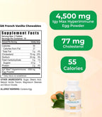Youngevity i26 Hyperimmune Egg | IgY Max French Vanilla | 45 Comprimidos Masticables