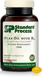 Standard Process Aceite de Lino con B6 - 120 Cápsulas Blandas