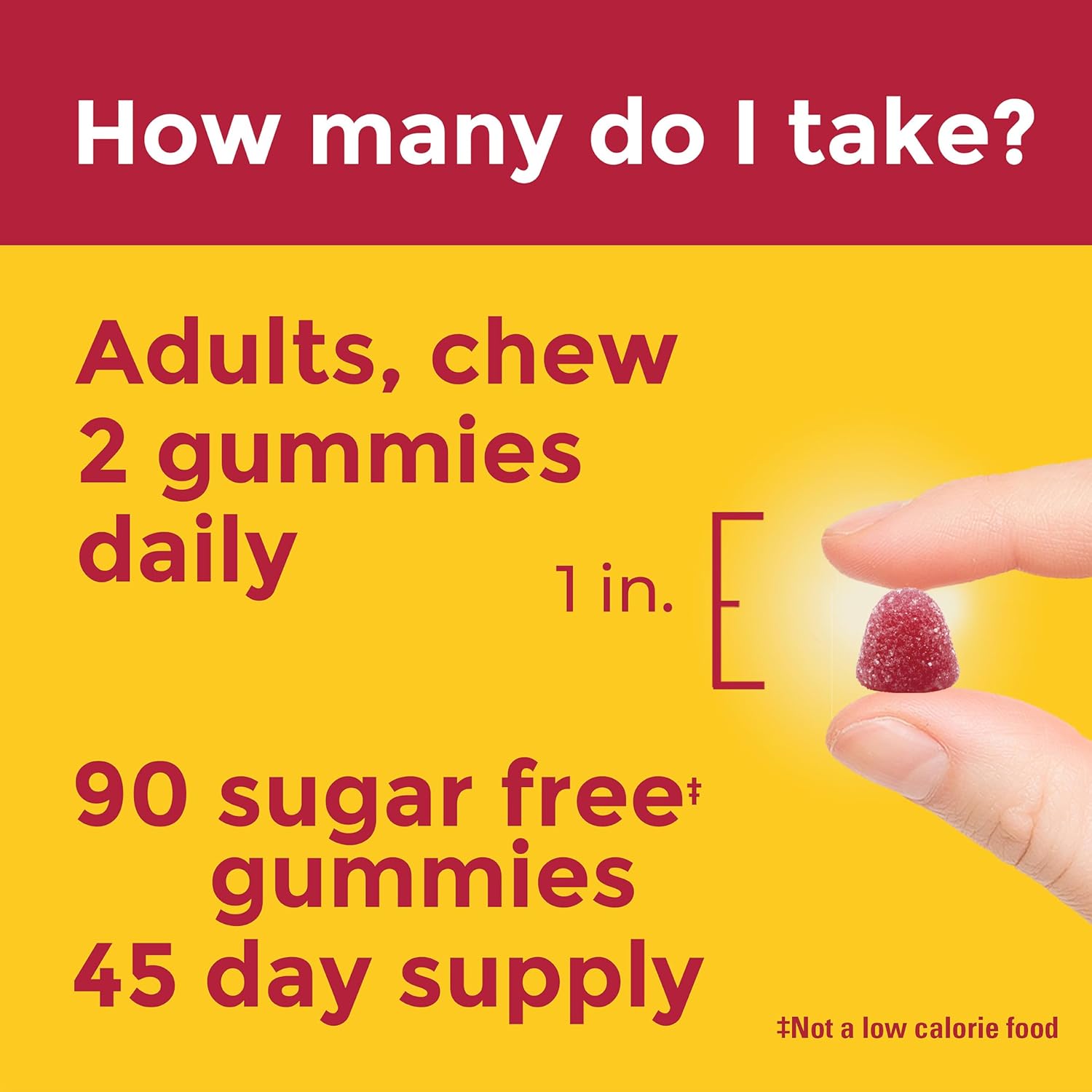 Nature Made Zero Sugar Multivitamin Gummies - Multivitamínico sin azúcar para hombres y mujeres - 90 gomitas (45 días)