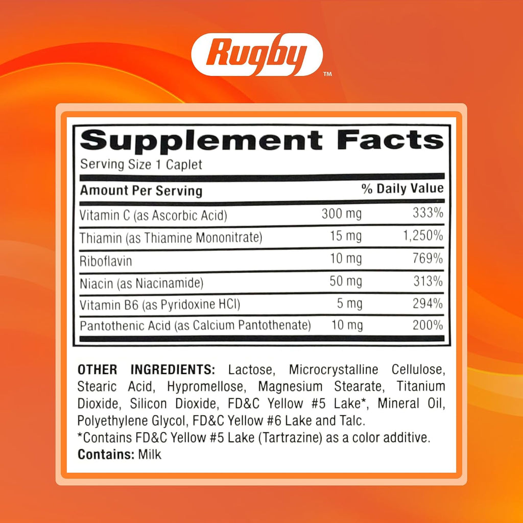 Rugby Complejo B con Vitamina C - 130 Comprimidos