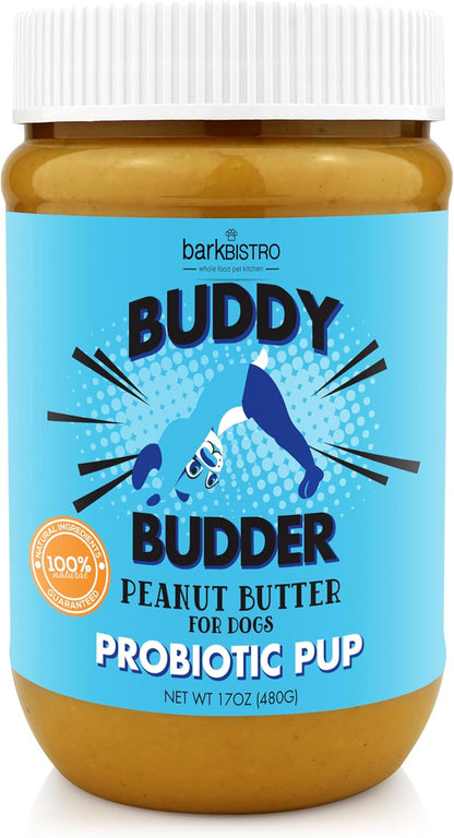 BUDDY BUDDER Bow-Wow Blueberry - Mantequilla – Ingredientes activos: Glucosamina, condroitina, MSM, cúrcuma. – Image 1