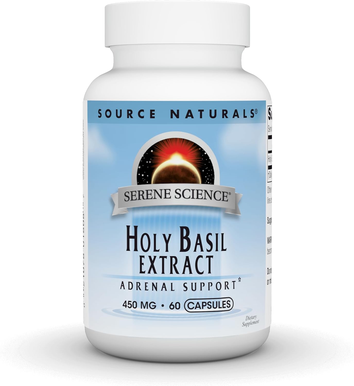 Source Naturals Serene Science Holy Basil Extract, 450 mg - 60 Capsules