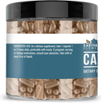 Earthborn Elements Cacao en Cápsulas (200 Cápsulas), Puro y Sin Diluir, Sin Aditivos