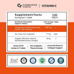 Vitamina C Natural de Amla con Zinc - 120 Comprimidos Vegetales