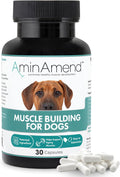 AminAmend Suplemento Muscular para Perros Grandes – CaHMB y Vitamina D3, 30 cápsulas