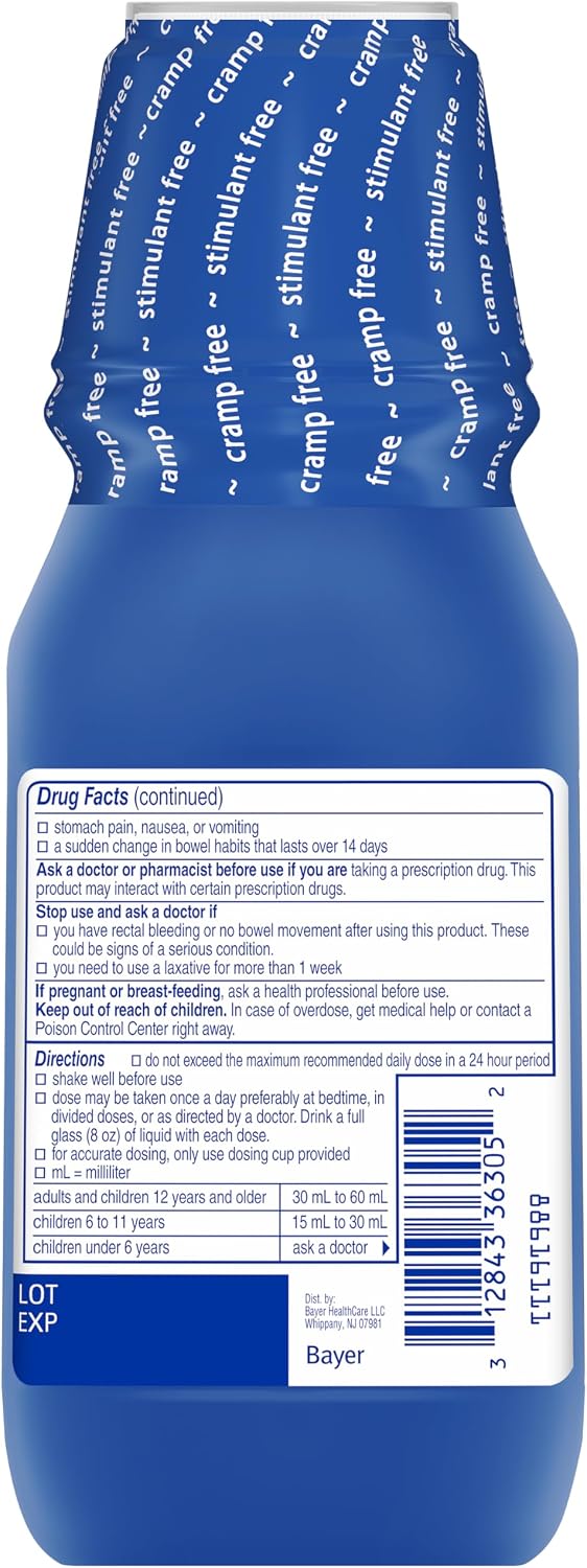 Phillips' Leche de Magnesia, Menta Fresca, 12 Fl Oz - Pack de 4