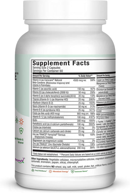 Maxi Health Multivitamínico Completo – 120 – Extracto de té verde: Rico en polifenoles como las catequinas, apoya – Image 2