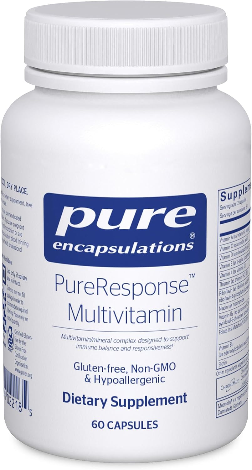 Pure Encapsulations PureResponse Multivitamin | Apoyo para el Equilibrio Inmunitario | 60 Cápsulas