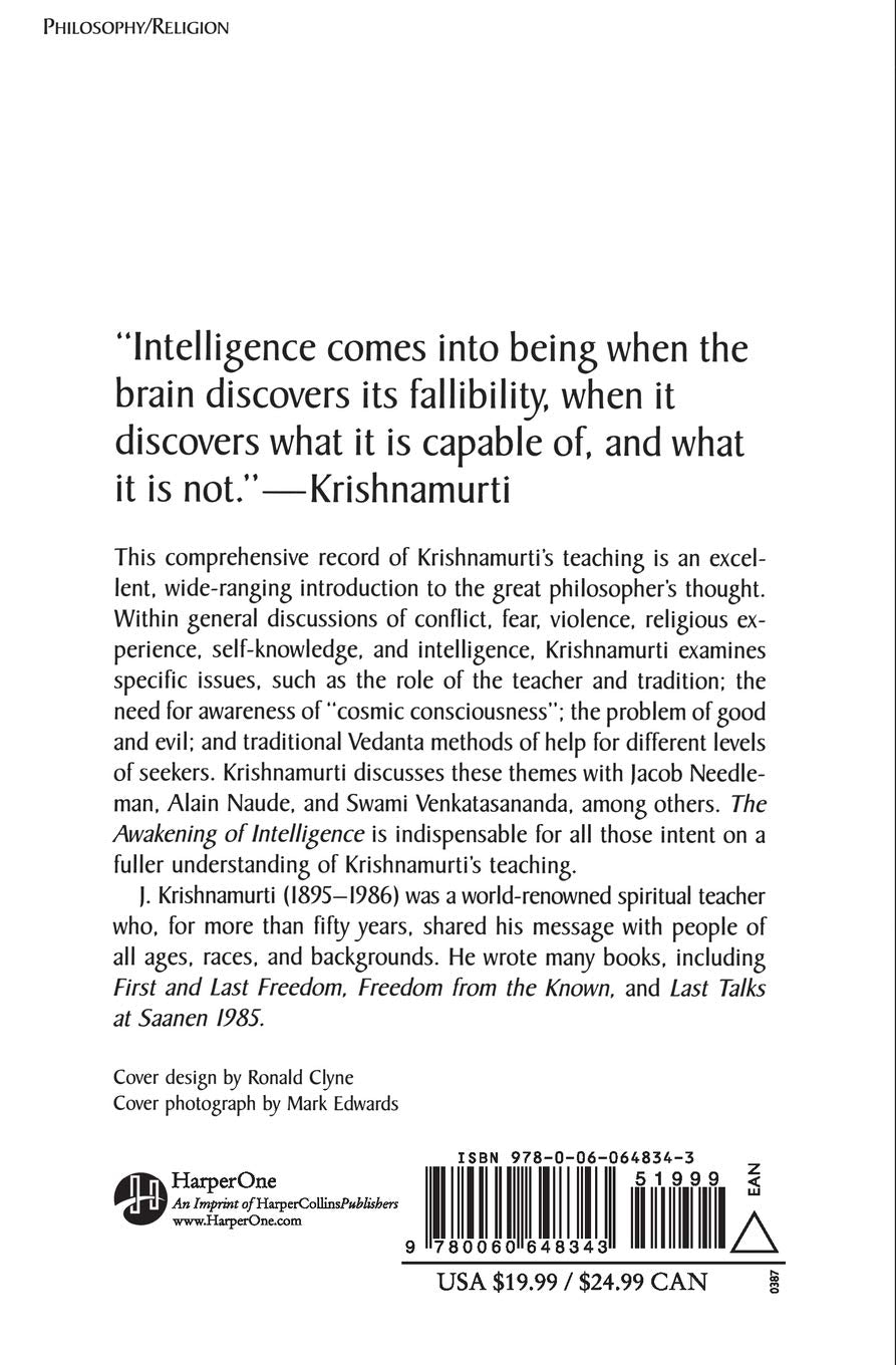 The Awakening of Intelligence