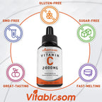 Vitablosom Vitamina C Liposomal 2000mg Líquido para Adultos - 2 Frascos de 60ml