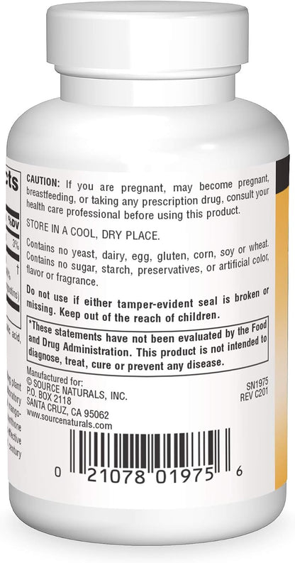 Source Naturals Mangostán 75 mg Xantonas - 120 Comprimidos – Image 2
