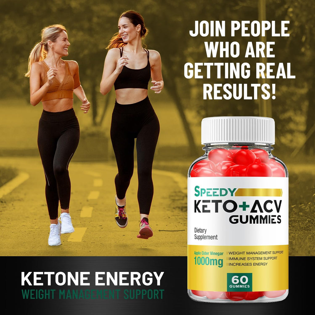 Speedy Keto ACV Gummies - 2 Pack (120 Gominolas)