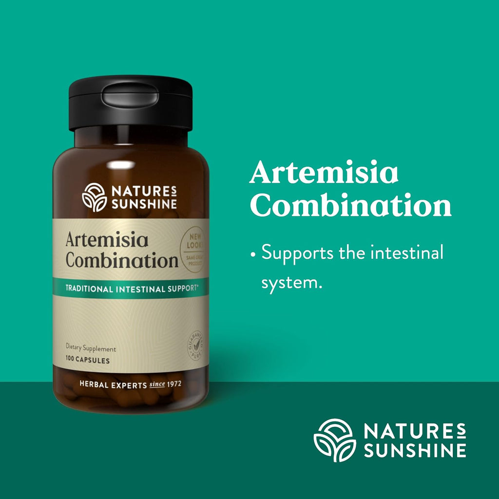 Nature's Sunshine Artemisia Combination, 100 Cápsulas, Kosher