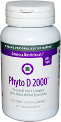 D'Adamo Personalized Nutrition - Phyto D 2000, 60 cápsulas