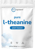 Pure L-Theanine Powder, 100 Grams (1 Year Supply), Filler Free, No GMOs and Vegan Friendly