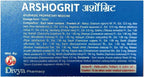 ARSHOGRIT Tabletas - Complemento Ayurvédico - Pack de 2 (120 tabletas)