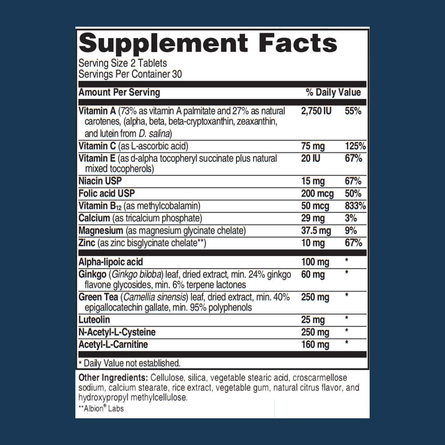 Advanced Bionutritionals Advanced Hearing Formula – Suplemento Auditivo, 60 Comprimidos