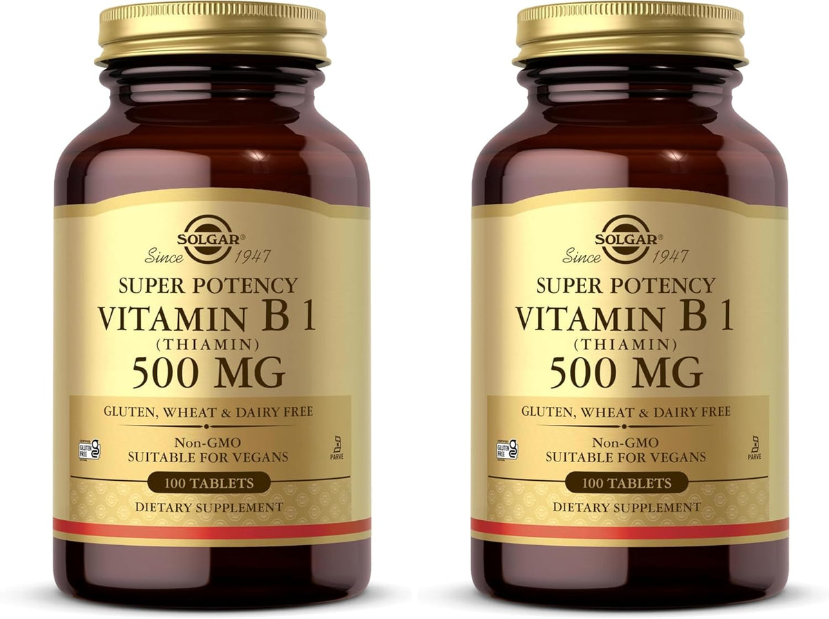 Solgar Vitamina B1 (Tiamina) 500 mg, 100 – Personas mayores: Con la edad, la absorción de nutrientes puede – Image 7