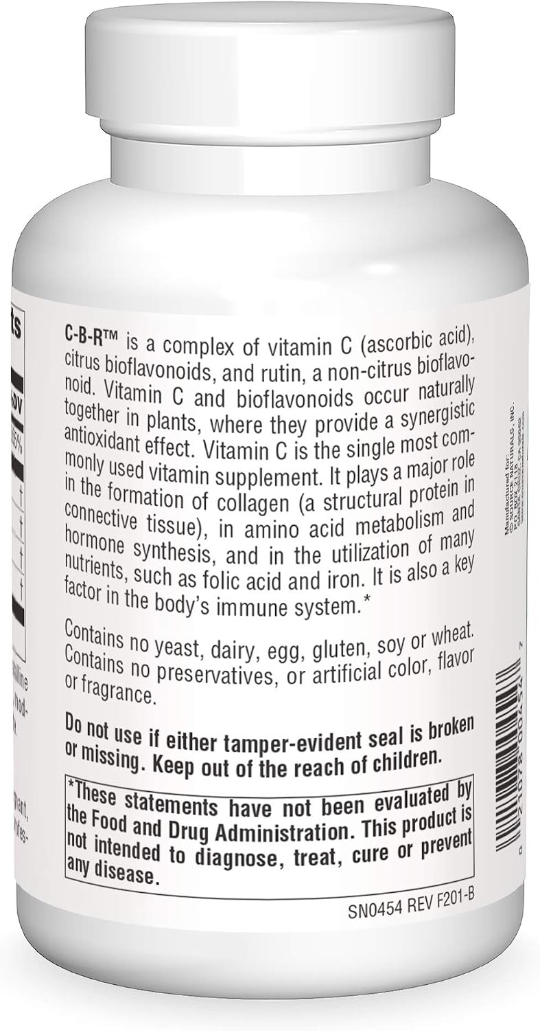 Source Naturals C-B-R - Vitamin C and Bioflavonoid Complex - 250 Tablets