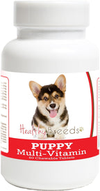 Healthy Breeds Multivitamínico para Cachorros Pembroke Welsh Corgi 60 Comprimidos