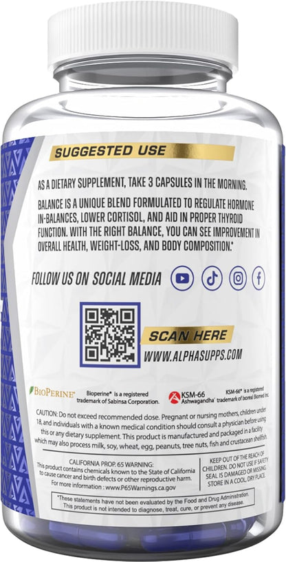 Alpha Supps - Alpha Balance | Apoyo hormonal – Apoyar la regulación del ciclo menstrual y la salud ovárica. – Image 5