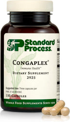 Congaplex - Immune System Health Supplement with Vitamin C, Calcium, Magnesium, and Mushrooms - 150 Capsules